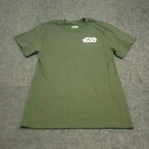 Star Wars T-Shirt Mens Small Green Excellent Empire Strikes Back Darth Vader